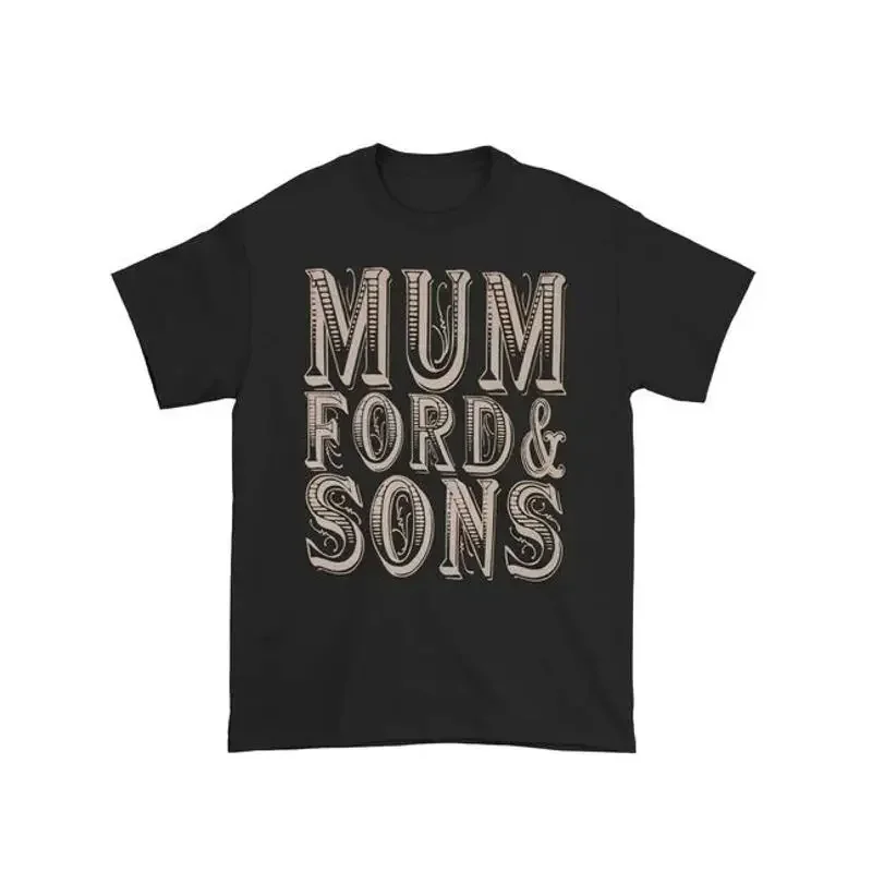 New Rare Mumford Sons Black Cotton All Size S 5Xl T Shirt Dm104