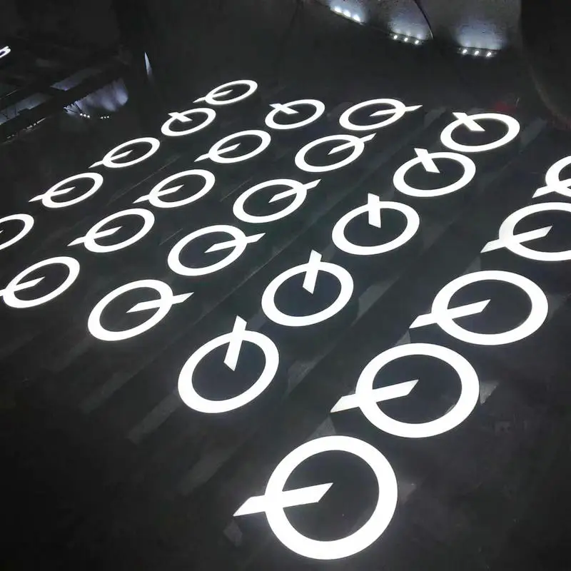 3D acrílico LED Light Up Shop Name Board, Letras iluminadas, Sinal personalizado