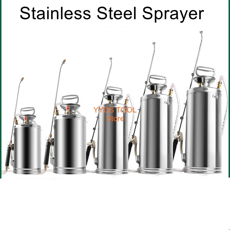 

Stainless Steel Sprayer Agricultural Spraying Dosing Machine Air Pressure High Pressure Small Pesticide Bucket