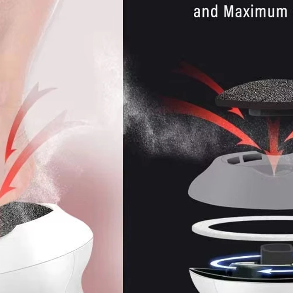 電動角質リムーバー プロ仕様 フットファイルグラインダー ペディキュアマシン かかとひび割れ除去 角質除去 充電式