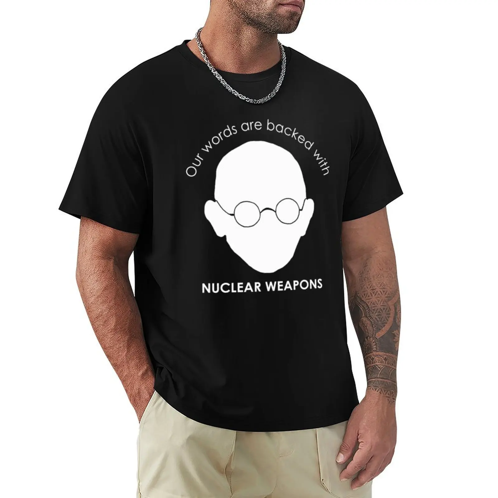 Civilization Nuclear Weapons T-Shirt man t shirts cotton T-Shirt