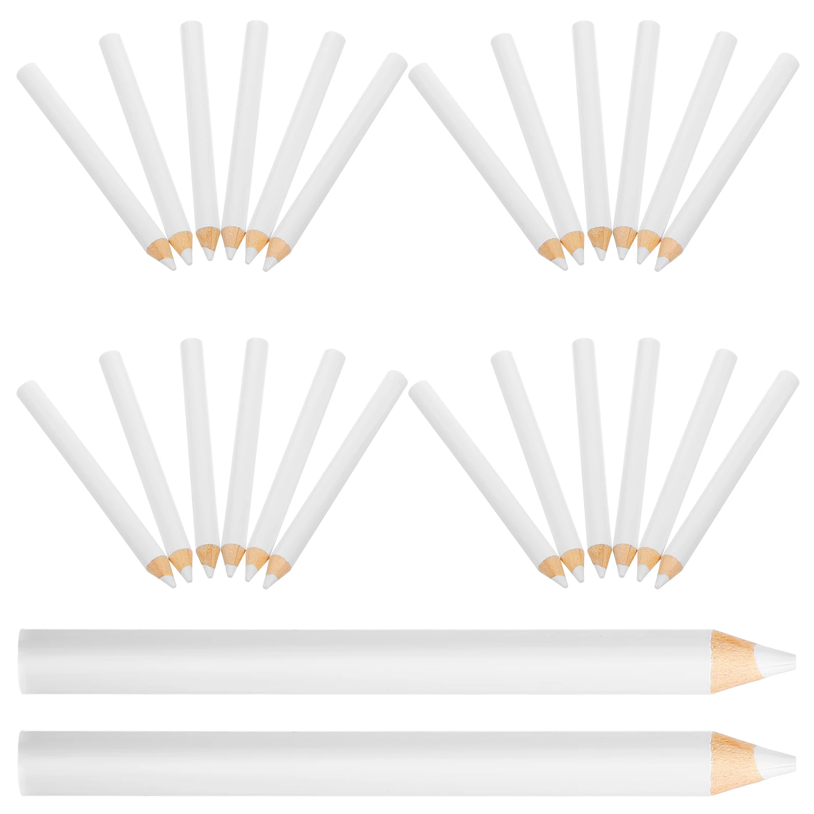 

30Pcs Nail Art Dotting Pen Wooden Pick Up Pencil Rhinestone Picker Gems Bead Crystal Tool Nail Art Pencil Gems Tool