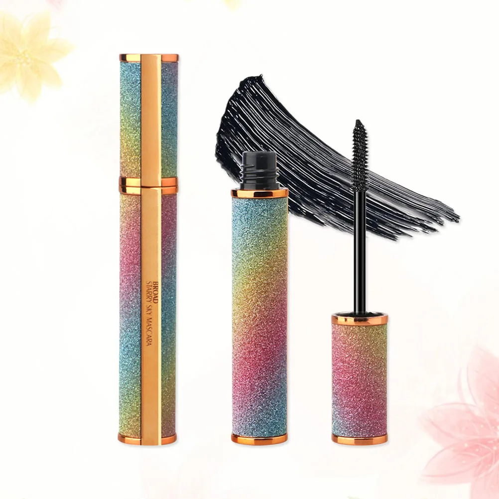 Mascara 4D Crema Impermeabile Sweatproof Spessa Curling Ciglia Cosmetici Mascara Trucco a Lunga Durata per Donne Ragazze Festa di Nozze