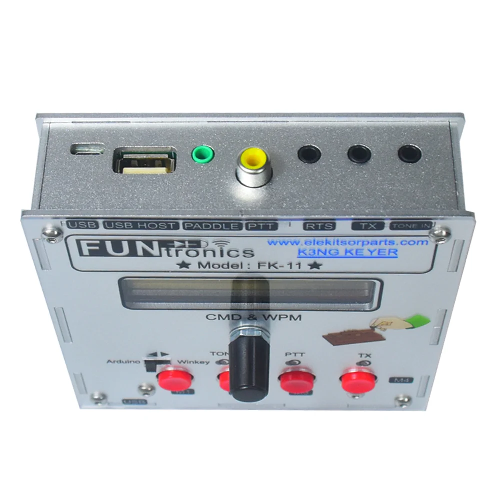 K3NG كير راديو التلغراف كيير CW التمارين التعلم K3NG هامراديو برقية المدرب لوحة مفاتيح USB لاردوينو