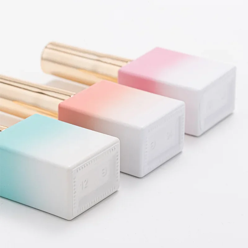 10개 12ml 빈 네일 폴리시 병 그라데이션 유리 네일 폴리시 병 오일 컨테이너 페인트 글루 병 아트 네일 도구 여행용