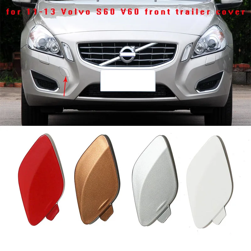 Kompatibel mit 2011-2013 Volvo S60L Stoßstangen-Abschlepphakenabdeckung Vordere Stoßstangen-Abschlepphakenabdeckung Abschlepplochabdeckung