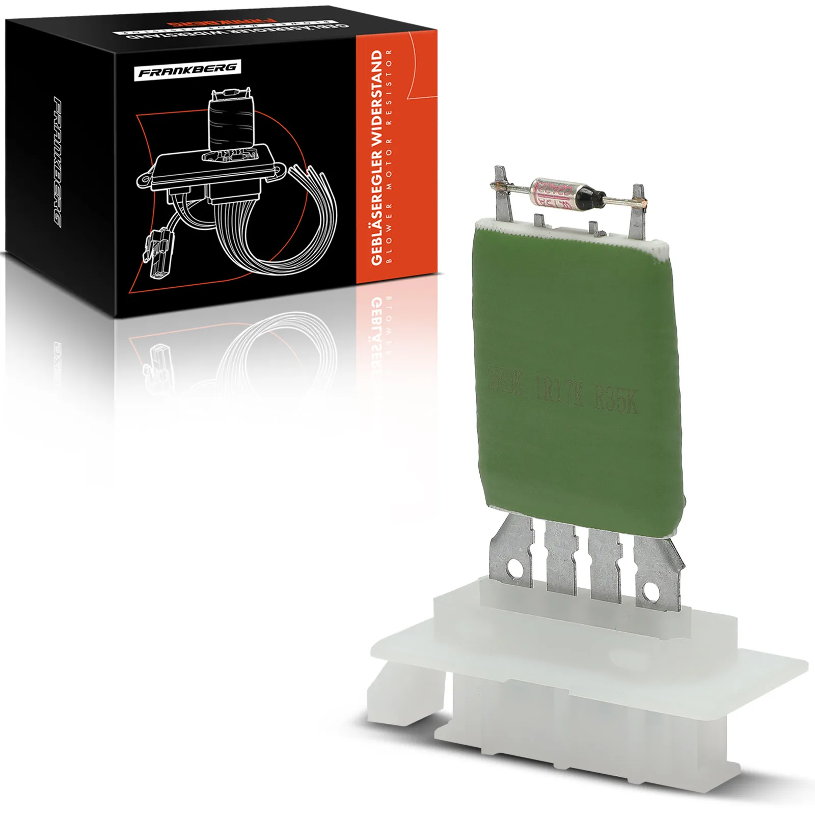 Frankberg 1x weerstand voorheen weerstand blowermotor voor Dacia Duster HM 2017-2021 0917319 271503546R 411280370111 271503696R