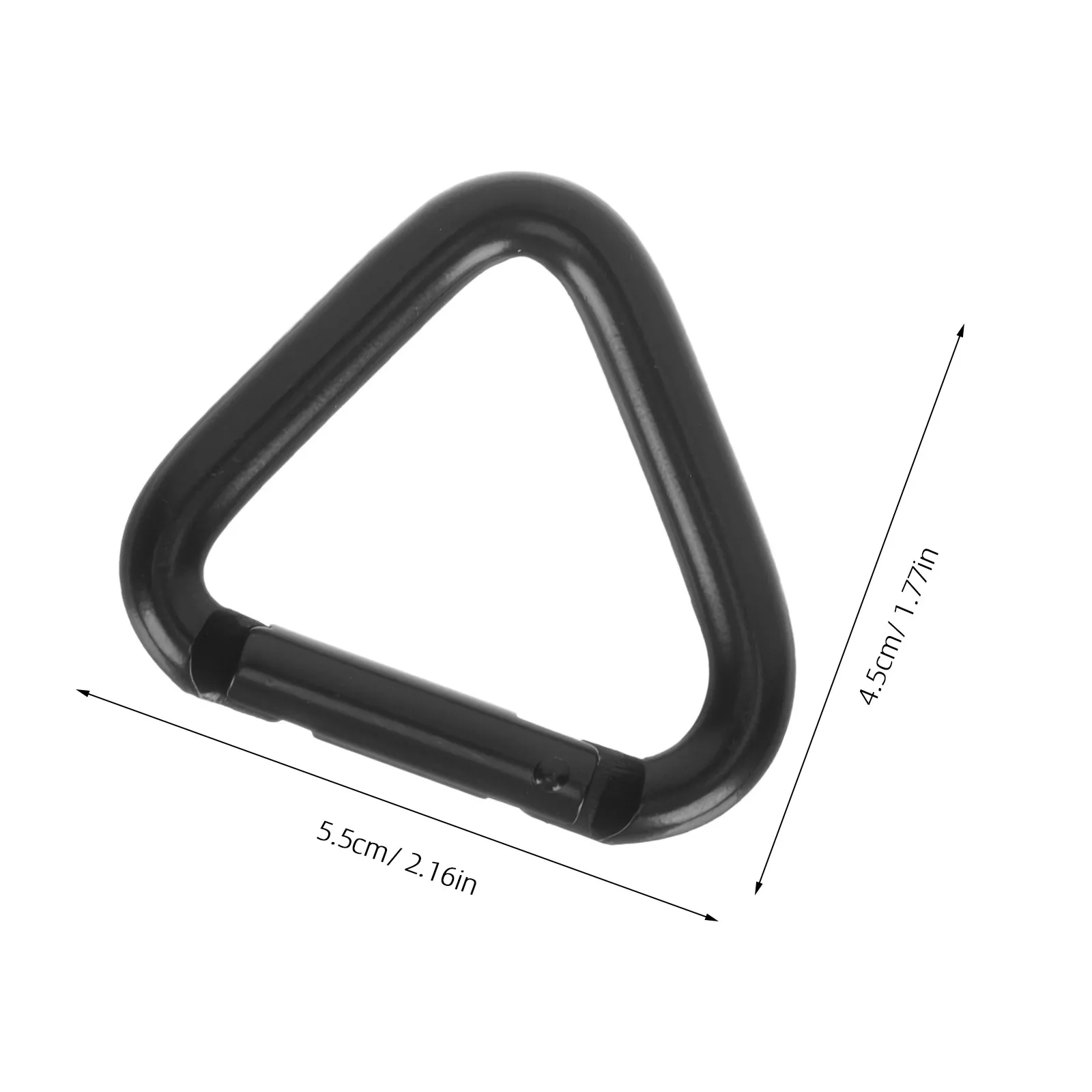 Heavy Duty Triangle Carabiner Set (3 pcs) for Hiking, Camping, Keys & Outdoor Safety Gear