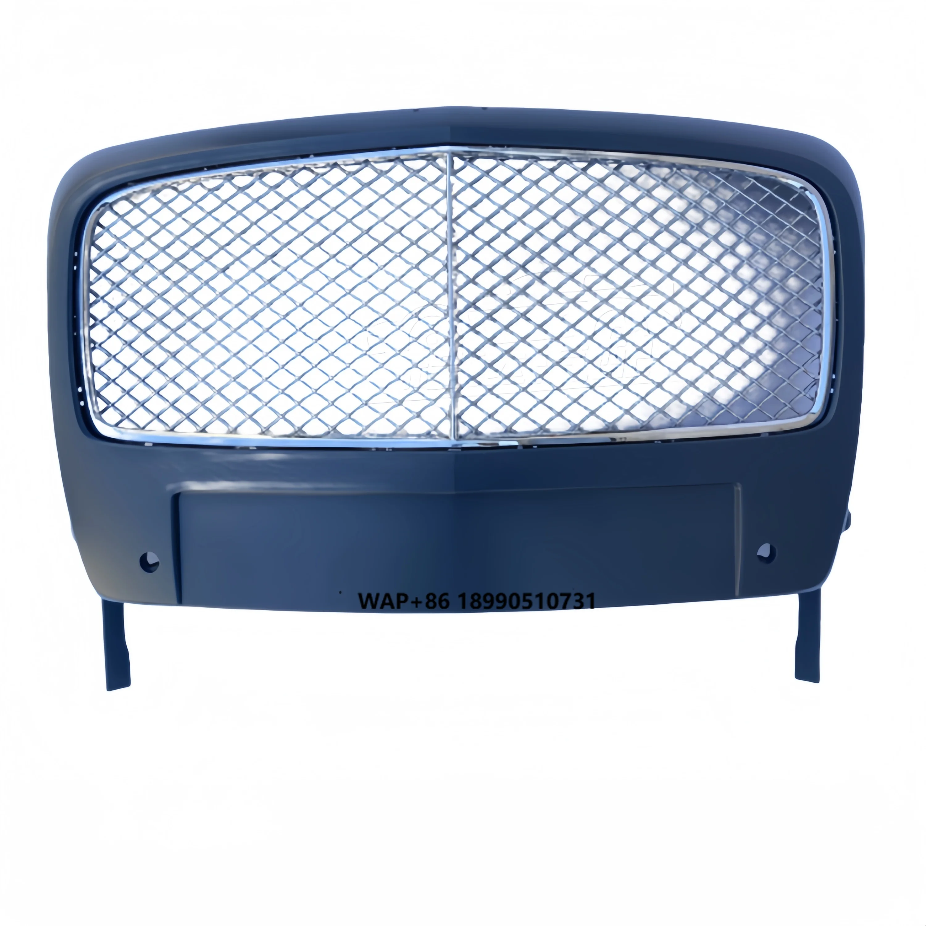 

Used Front Chrome Grille Trim with Frame License Plate Frame Center Net Outside Frame for Bentley Flying Spur 14-16 Parts