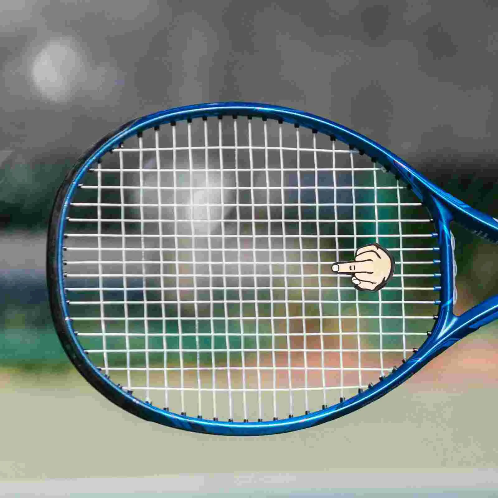 4 Pcs Tennis Racket Shock Absorber Shocks Balls Small Dampener Shocking Silicone Damper Accessories Piece Set