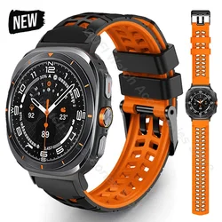 Silicone Band for Samsung Galaxy Watch Ultra 47mm Galaxy ULTRA 2025 No Gaps Quick Fit Sport Bracelet Curved End ultra 2024 Strap