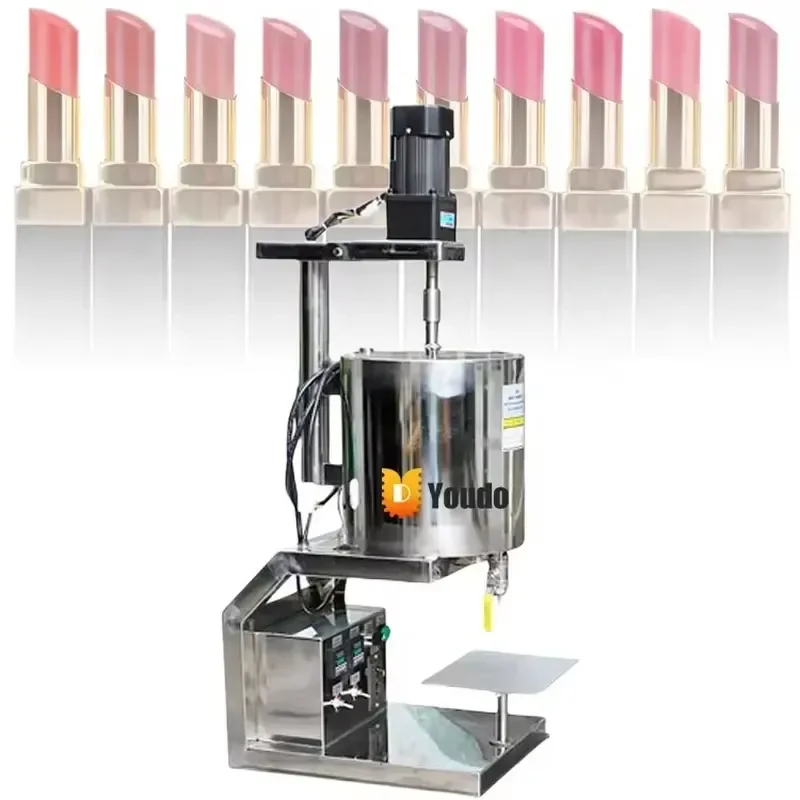 for Semi Automatic DIY Silicone Mold Lip Balm Melting Filler Lipstick Refill Maker for Home Small Business Use