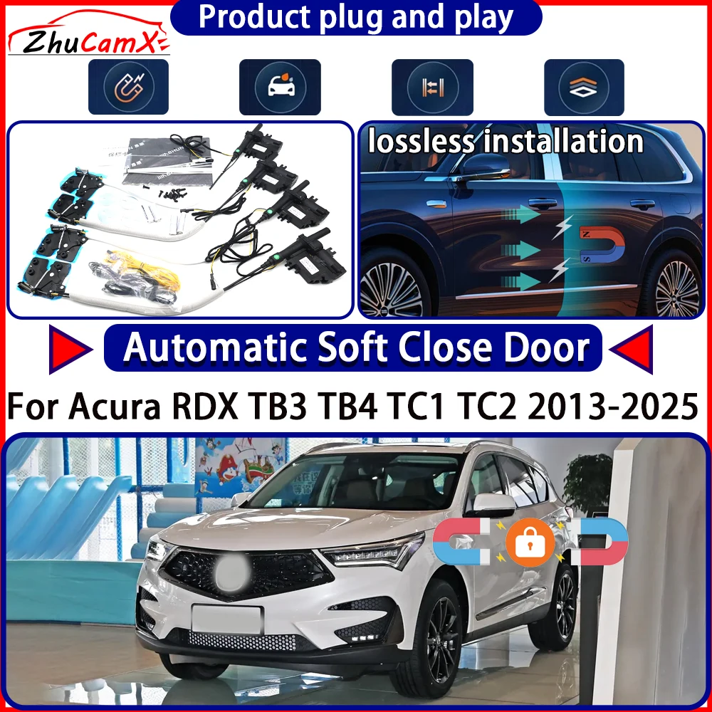 OEM Door Lock Actuator for Acura RDX TB3 TB4 TC1 TC2 2013-2025 Soft Close Door Kit Power Latch System Auto Pull Door Easy Close