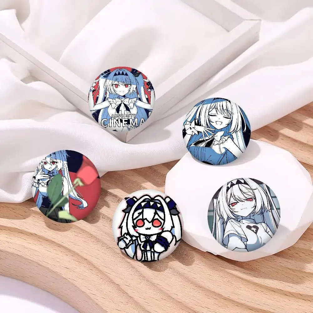 Girl Lilith Game The NOexistenceN of you AND me  Anime Button Pin Handmade Clothes Cartoon Badge Backpack Decoration Jewelry