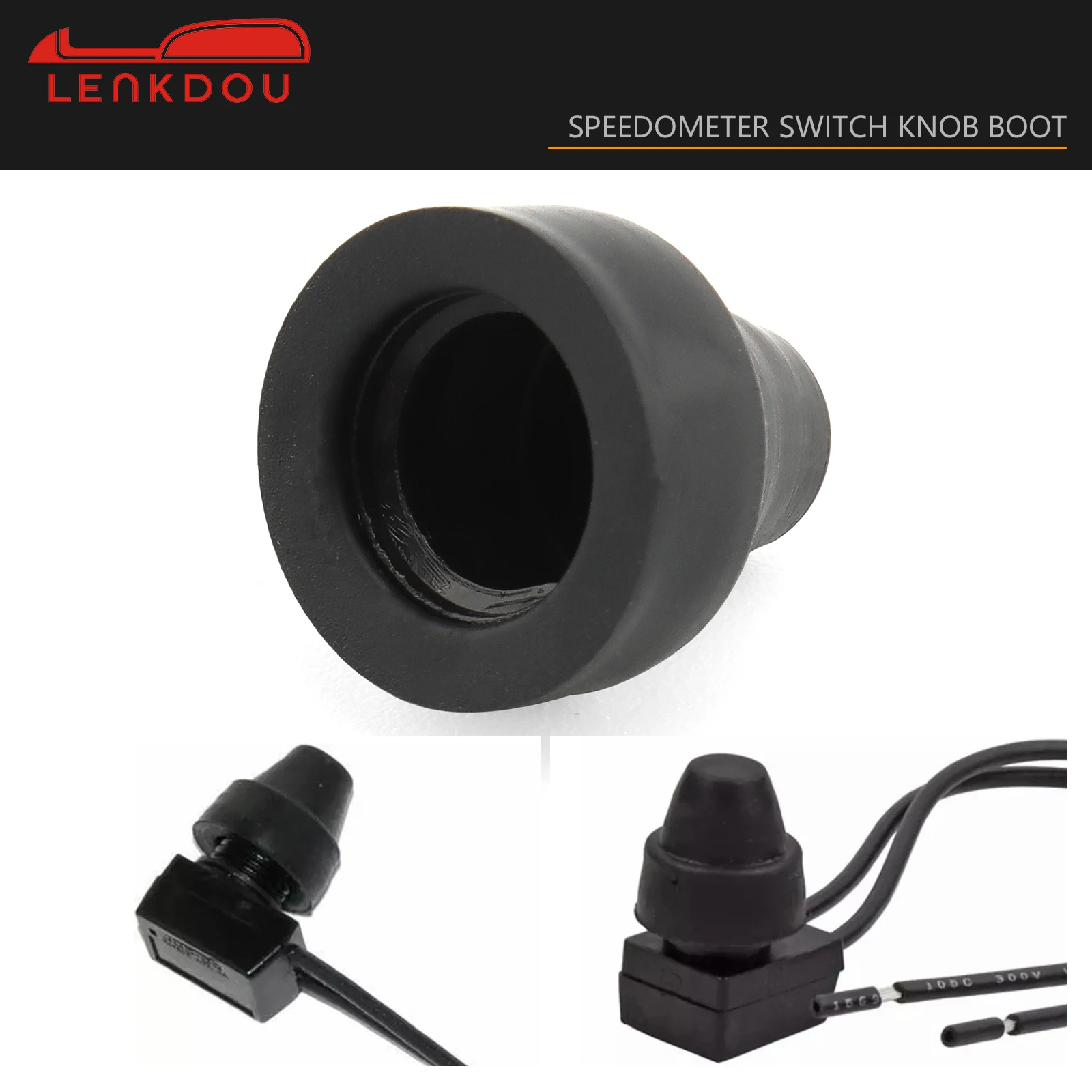 Motorcycle Rubber Speedometer Reset Switch Knob Boot 67880-94 For Harley Touring Road King Sportster XL Dyna Softail 1995-2015
