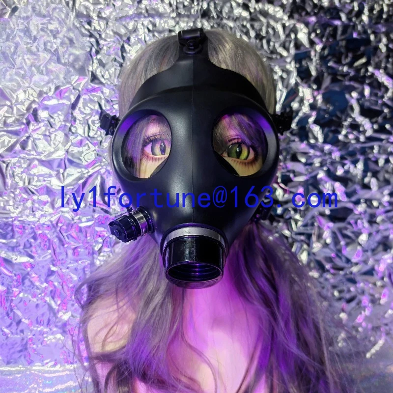New full face mask silver-plated cosplay prop