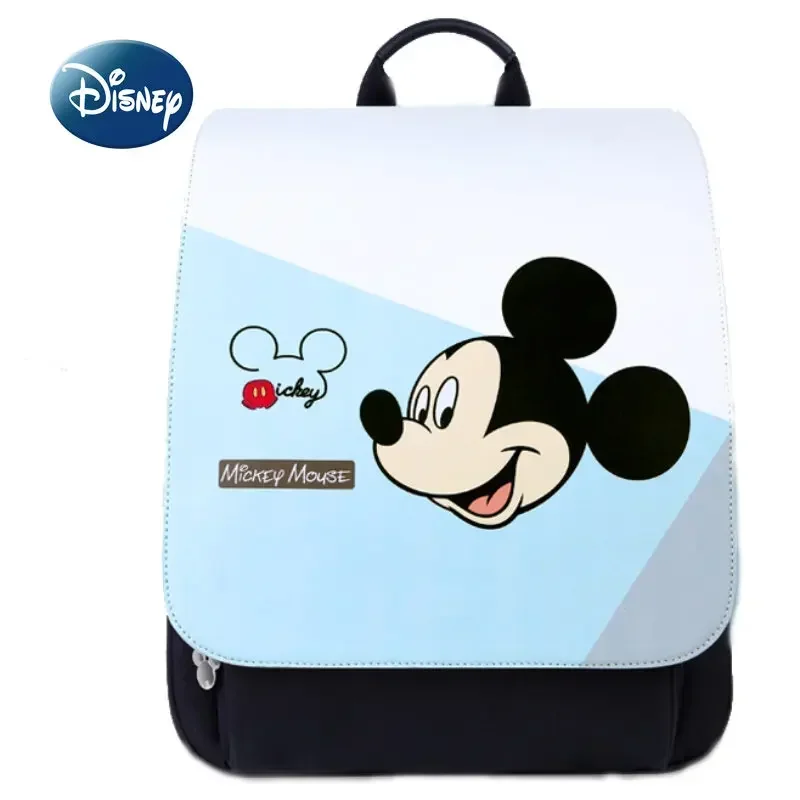 

Disney Mickey Original New Diaper Bag Backpack Cartoon Baby Bag Luxury Brand Fashion Diaper Bag Large Capacity High Quality