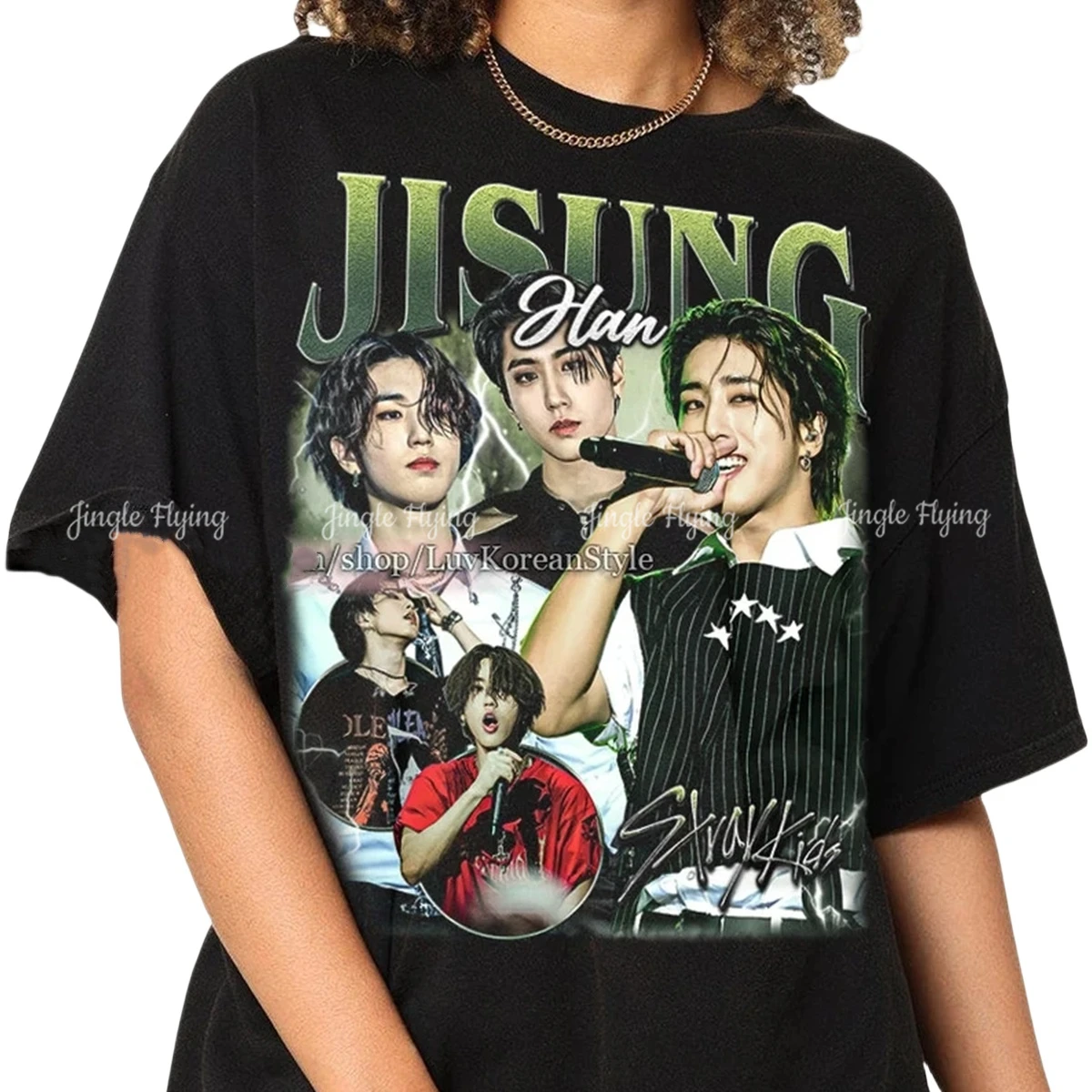 Limited Han Jisung Kpop Tshirt Vintage Tribute Aesthetic Sweatshirt Retro Crewneck Sweatshirt Personalized Gift For Women