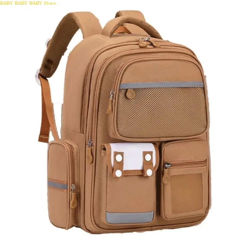 Q81A 귀여운 capybara 만화 배낭 넓고 편안한 학교 가방 학교 및 활동을위한 캐주얼 데이 팩