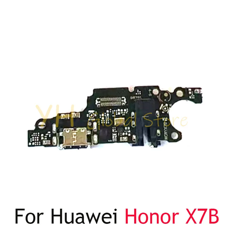 For Huawei Honor X7A X8A X9A X7B X8B X9B USB Charging Board Dock Port Flex Cable Repair Parts