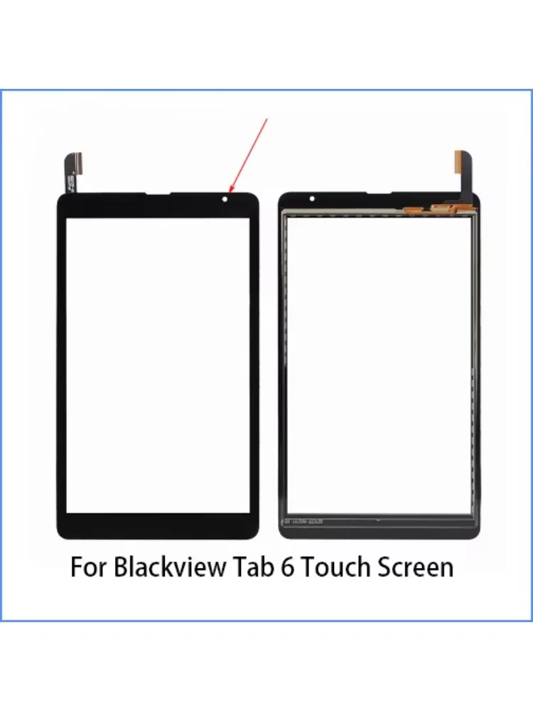 Nowość dla 8-calowego tabletu dziecięcego Blackview Tab 6 Zewnętrzny pojemnościowy ekran dotykowy Digitizer Czujnik Panel szklany Naprawa Multitouch — zdjęcie produktu 4