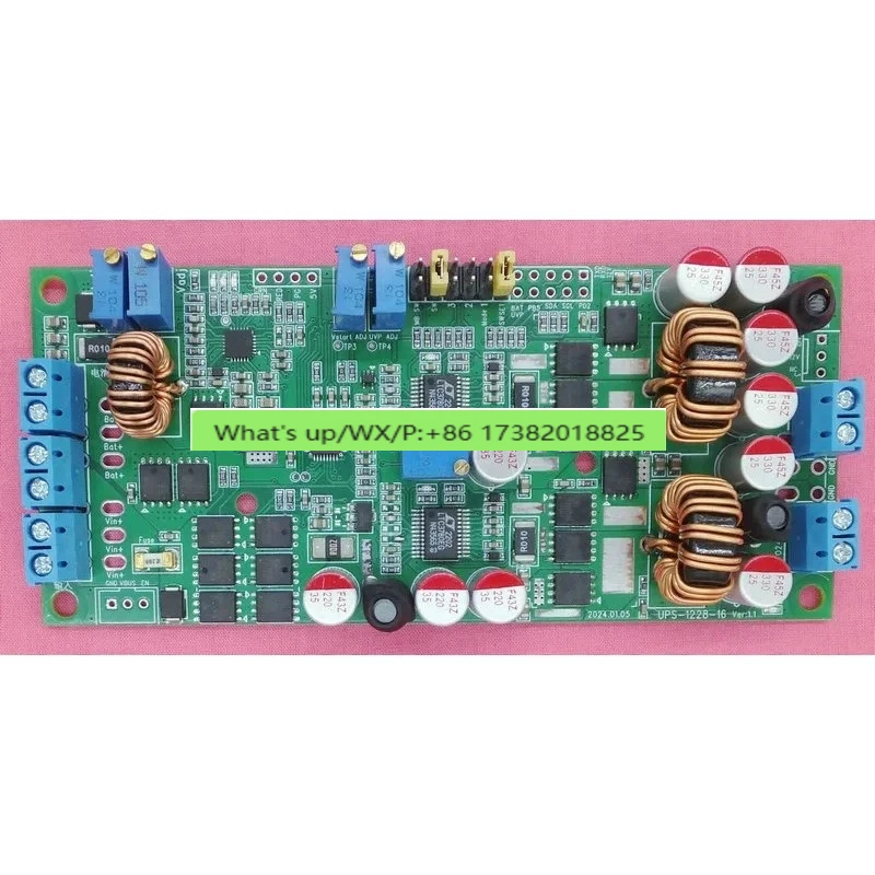Computer security industrial control DC UPS uninterrupted backup power module, 200W 12V/24V voltage stabilization output