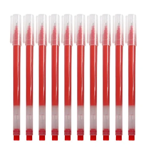 24 Stuks Groothandel Grote Capaciteit Gel Pen Kan Schrijven 0.5 Mm Alle Naald Eenvoudige Zwarte Pen Carbon Pen wegwerp Pen