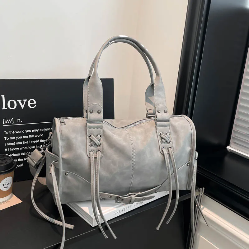 

Simple High-End Tote Bag Unique With Letter Logo And Large Capacity For Fashion Women Chic Practical