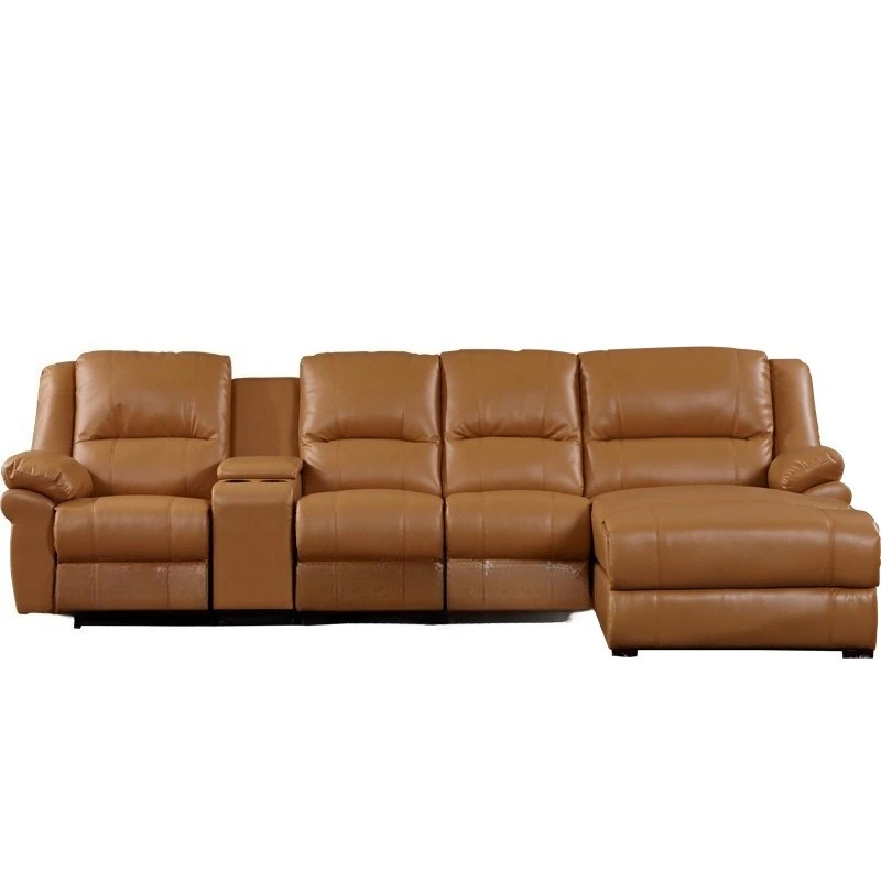 

Electric sofa chair, leather living room combination home theater sofa
