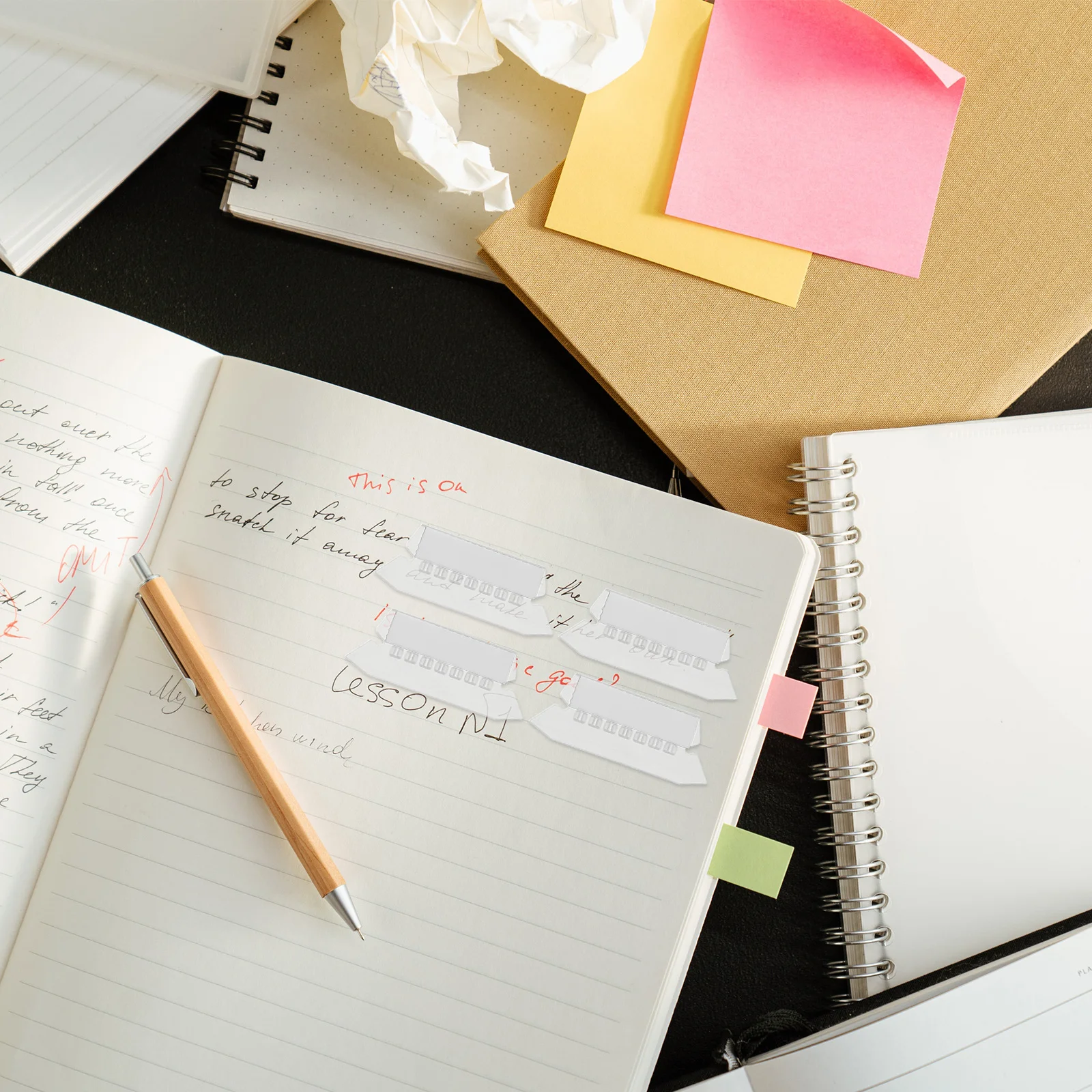 

100Pcs File Management Tools Index Tabs for Hanging Folders Portable Document Organization Labels Filing System Accessories