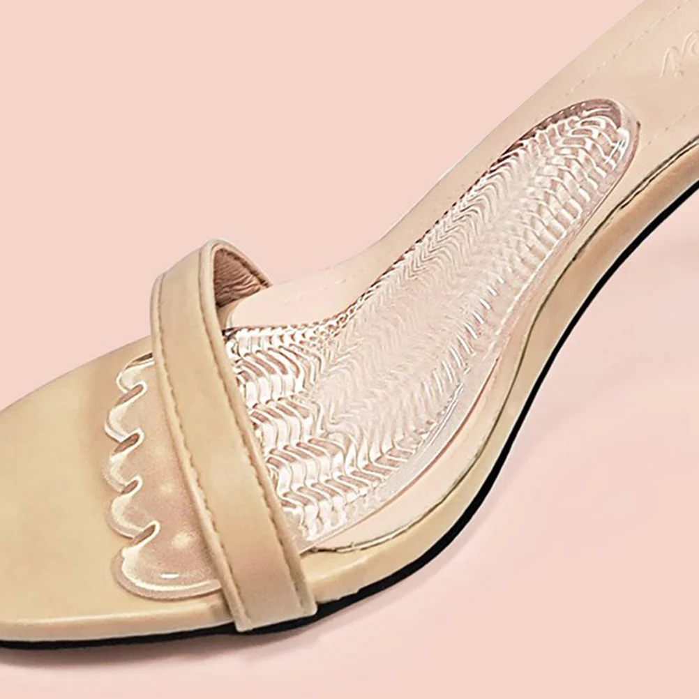 

2Pairs Arch Support Gel Insoles Shoe Inserts for High Heels Cushion Pads Foot Pain Relief Pressure Absorption Arch Support