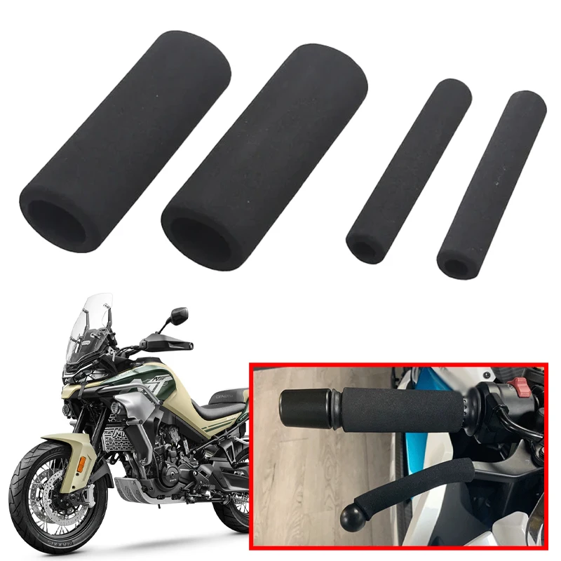 

2PCS Motorcycle Universal Anti Vibration Handle Bar Foam Comfort Slip Over Grips Fit For CFMOTO 450MT 650MT 700MT 800MT 800NK