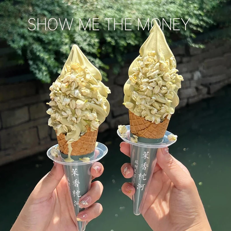 10 قطعة رف الآيس كريم المقاوم للتنقيط حامل الثلج الحرة المجمدة يعامل رف حامل المصاصة للأطفال الآيس كريم