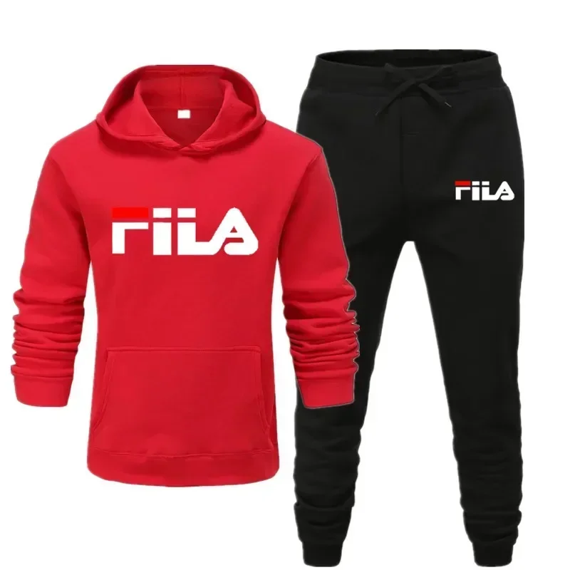 Classic Couple Hoodie 2‑Piece Tracksuit Set - view 5