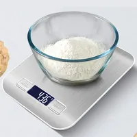 5/10Kg LCD Display Kitchen Scale Portable Food Scale Baking Jewelry Powder Grams Weight Measuring Tool Electronic Scale
