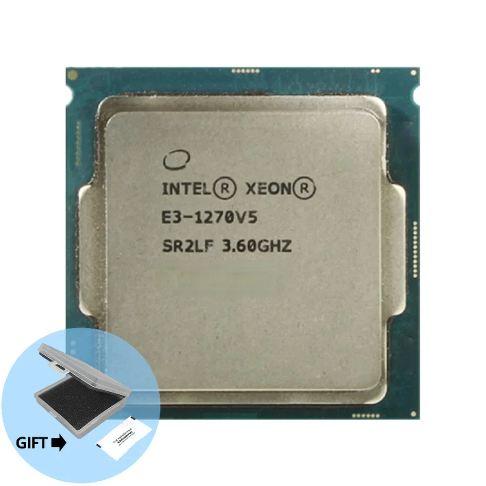 

Intel E3-1270V5 3,60 GHZ Quad-Core 8MB SmartCache E3-1270 V5 DDR4 2133MHz DDR3L 1600MHz E3 1270 V5 FCLGA1151 TPD 80W