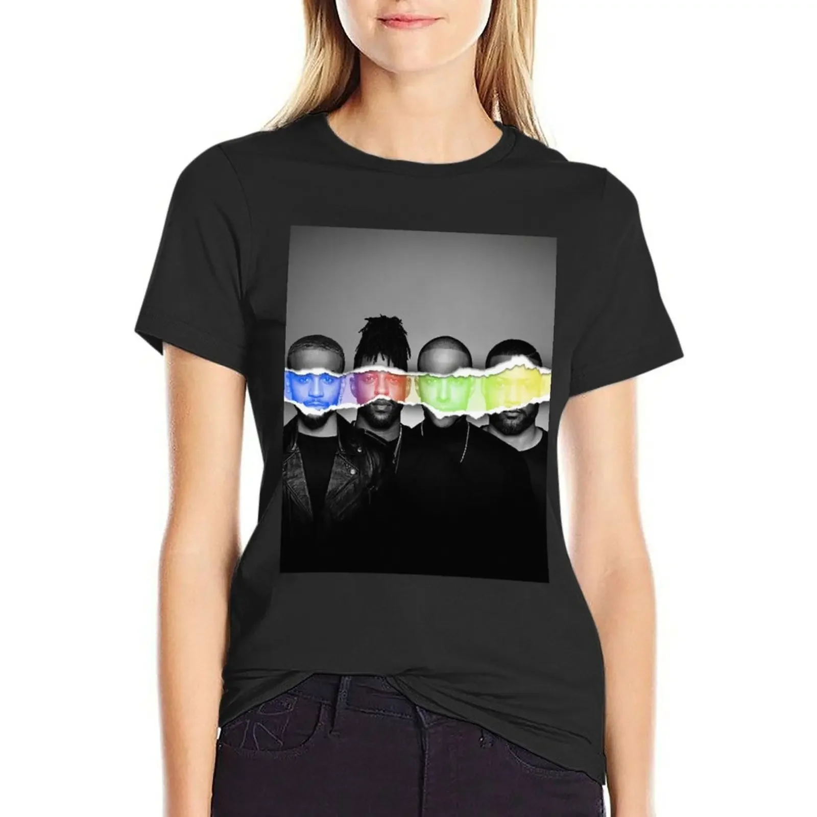 

JLS ARE BACK T-Shirt shirts graphic tees plus size tops Female clothing summer clothes for Women
