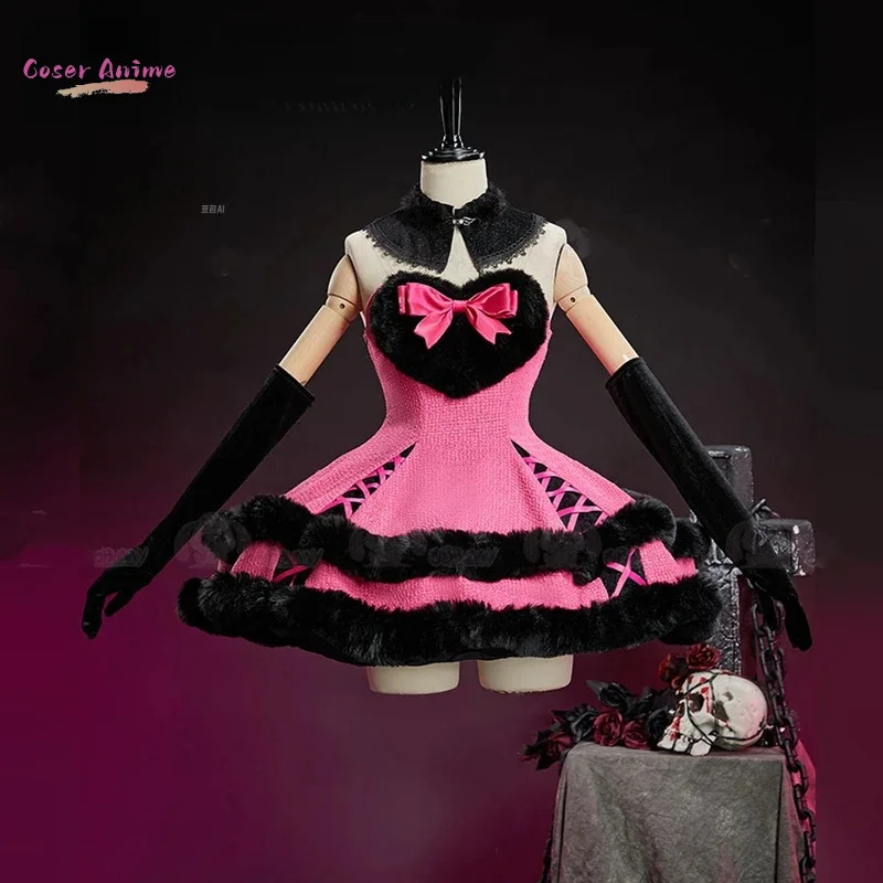 

Draculaura Cosplay Costume Winter dresses Halloween Women Costumes Dresses Christmas