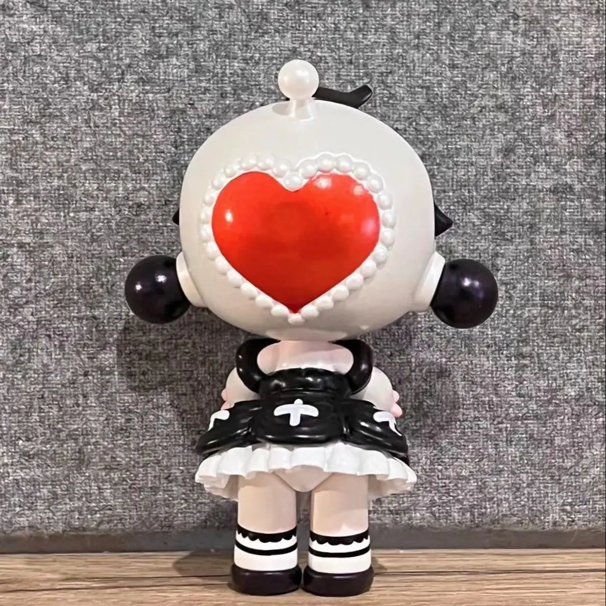 SKULLPANDA Black Maid Toy Doll Hand Do Birthday Presents Valentine's Day Gifts