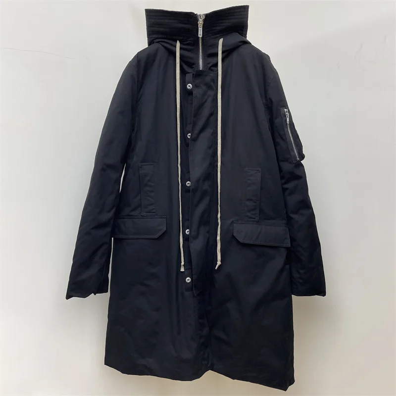 

Women's winter jacket 2025 winter new spray bonded cotton filled warm thick coat cotton-padded jacket long hooded windbreaker