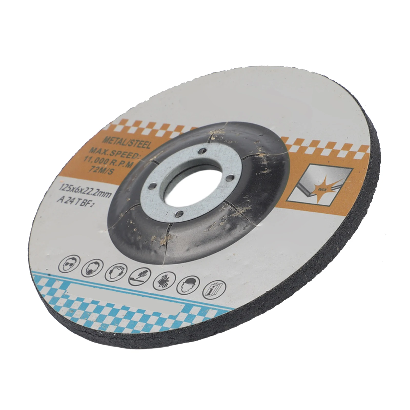 150*6*22mm 125mm Grinding Wheel Metal Polishing Disc Enhanced Metal Polishing Resin Bonded Abrasive Precision Engineered