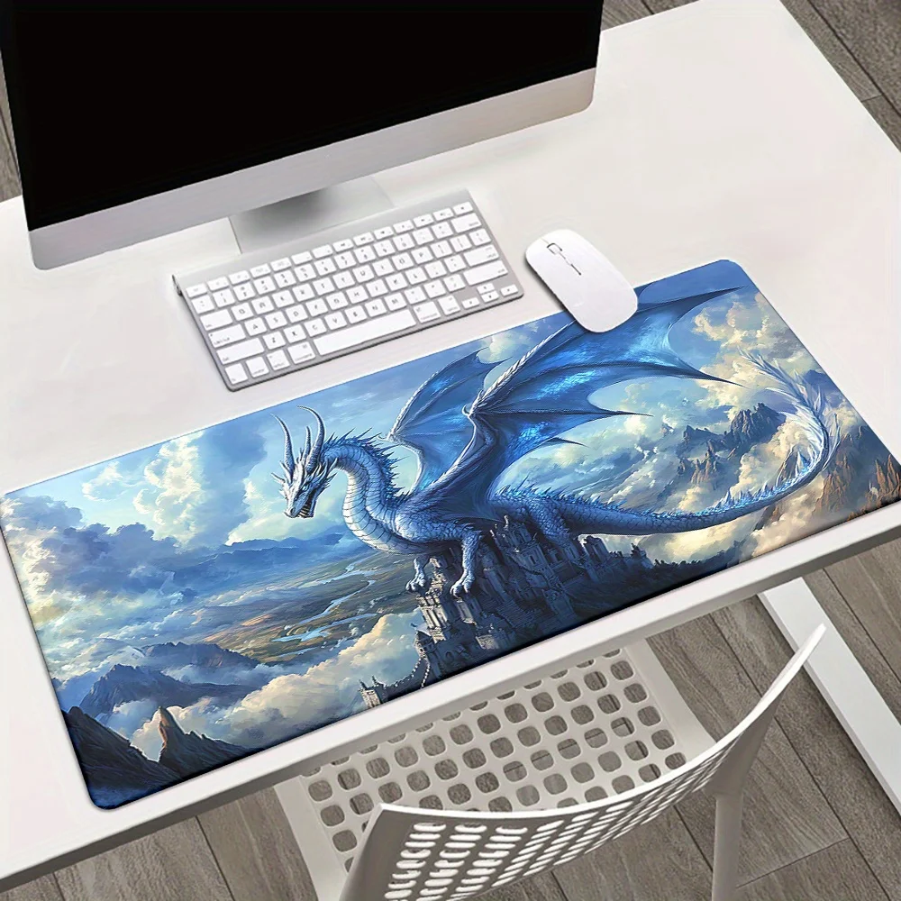 

Большой игровой коврик для мыши с микрофибровой поверхностью и резиновой основой для игрового компьютера, ноутбука, клавиатуры, профессионального рабочего стола.