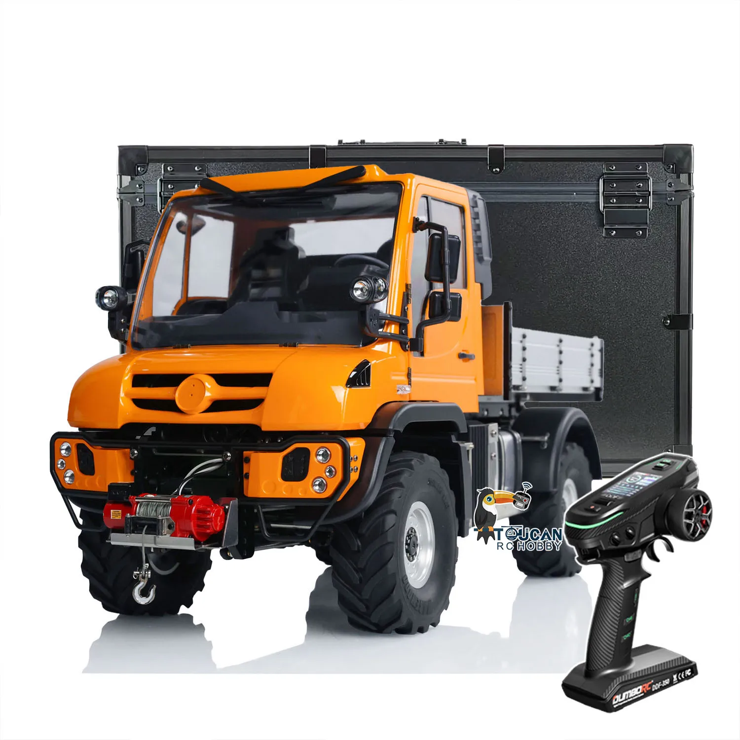 

Радиоуправляемая модель внедорожника 1/10 U423 RC Rock Crawler DDF350 4X4 4WD с металлическими осями, светом и звуком, игрушка для мальчиков