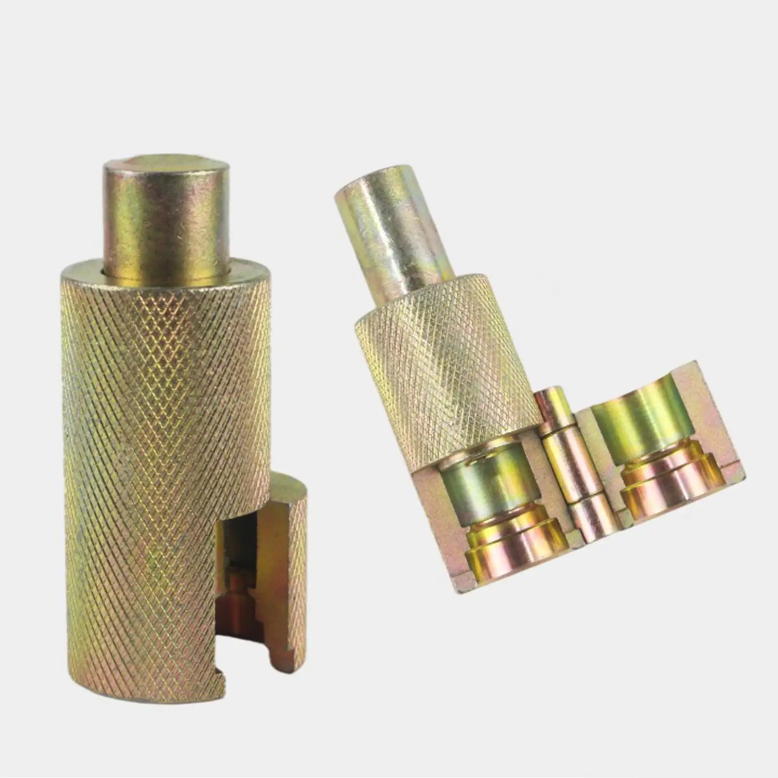 Kit d'outils portables en acier A45 pour la fabrication de tuyaux ondulés à embout plat pour projets de construction