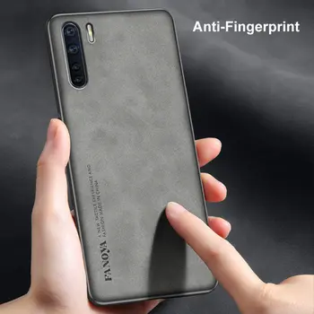 Luxusní PU kožené pouzdro pro OPPO Reno 3 4G F15 Reno 3 zadní kryt matný silikonový nárazuvzdorný ochranný kryt pro telefon pro OPPO A91 10 nejlepší prodej Zadní kryt OPPO F15 - №1