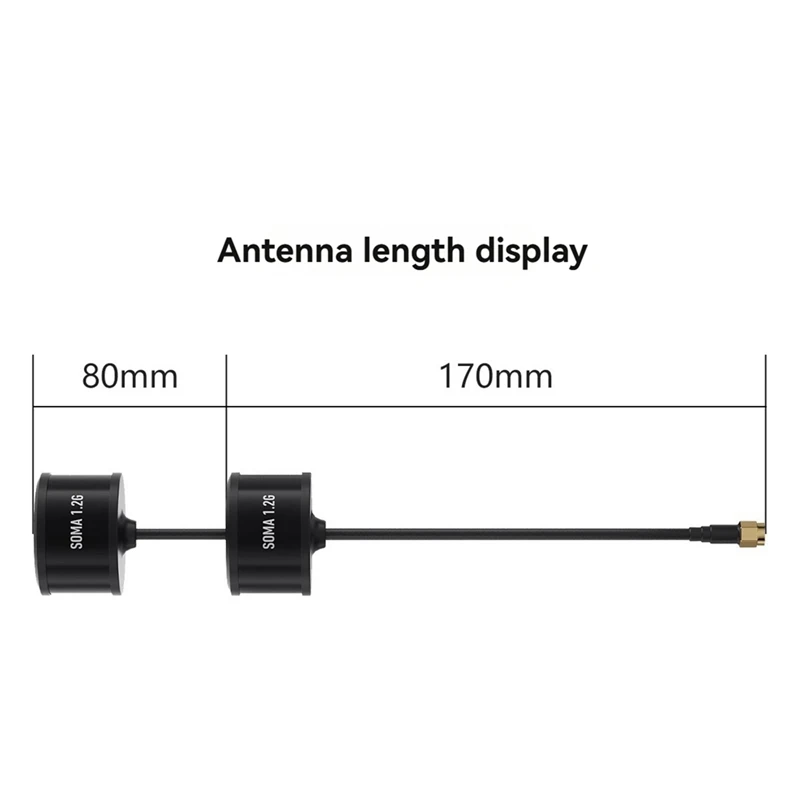 Antena Dual RHCP SMA 170MM para RC FPV Quadcopter Drone piezas de accesorios de estilo libre