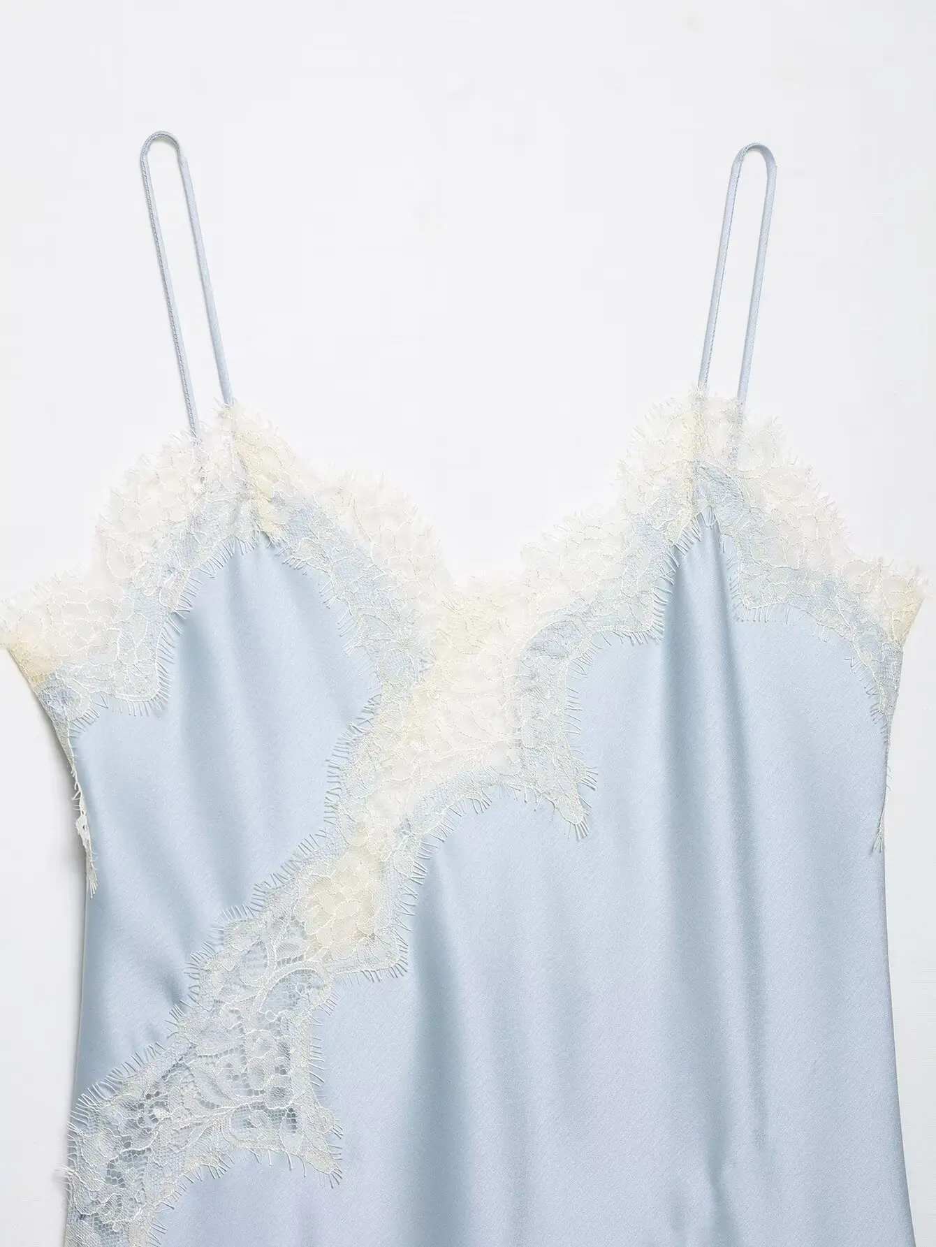 HH Sexy Frauen Asymmetrische Spitze Slip Tops Sommer Weibliche Backless Ärmel Off Schulter Unterwäsche Tanks Elegante Strand Leibchen – Detail 24