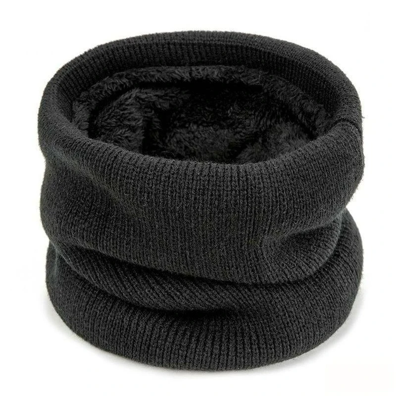 1 SZT. Unisexowy zimowy ocieplacz na szyję ​   Maska na twarz z polarową podszewką, wiatroodporna, idealna do jazdy na rowerze, gruby szal termiczny chroniący przed zimnem.