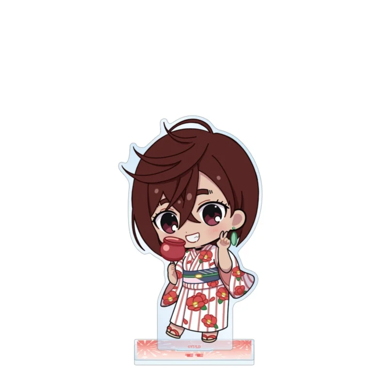 10CM Anime Dandadan Acrylic Stand Model Figure Cosplay Plate Holder Topper Birthday Fans Keychain Desk Decor Plate Gift
