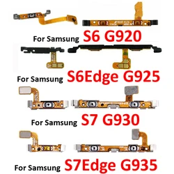 For Samsung Galaxy S9 S8 S7 Edge G935 G930 Phone Housing Power Volume Button On Off Key Flex Cable S6 Edge G920 G925